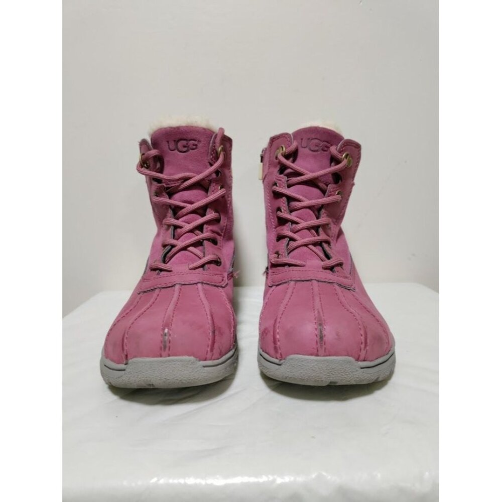 Ugg Bougainvillea Leggero Leather Boot - Kids Boots 4 - Picture 2 of 10